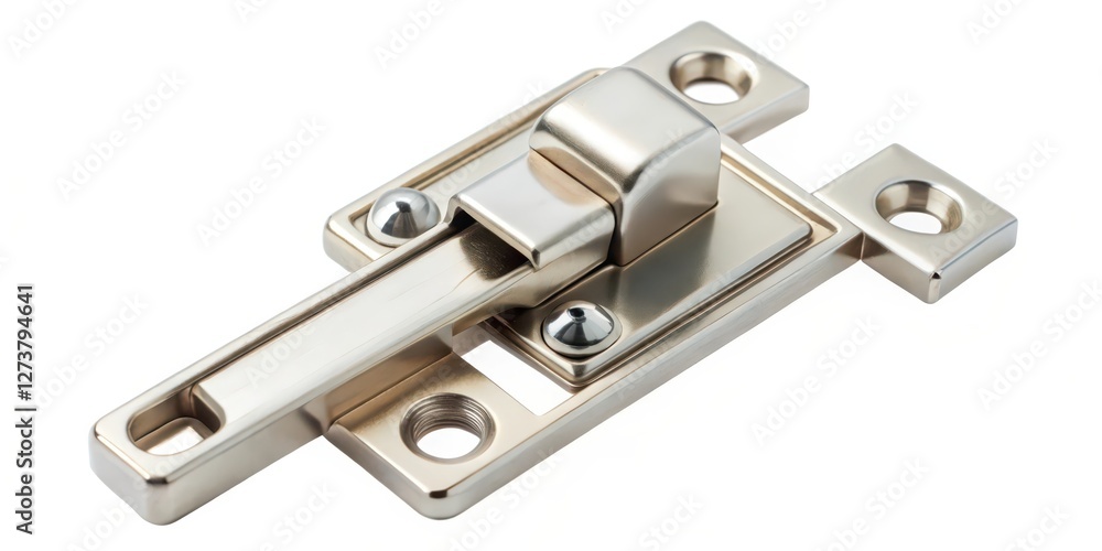 Metal Latch, White Background Metal Latch, White Background