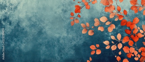 Soft watercolorstyle Japanese floral pattern in pale pink and sage green, dreamy and artistic aesthetic