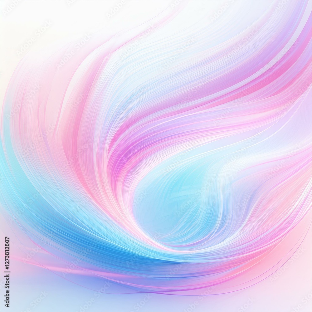Obraz premium Abstract elegant glowing curve line lighting effect background , hi-speed motion moving concept