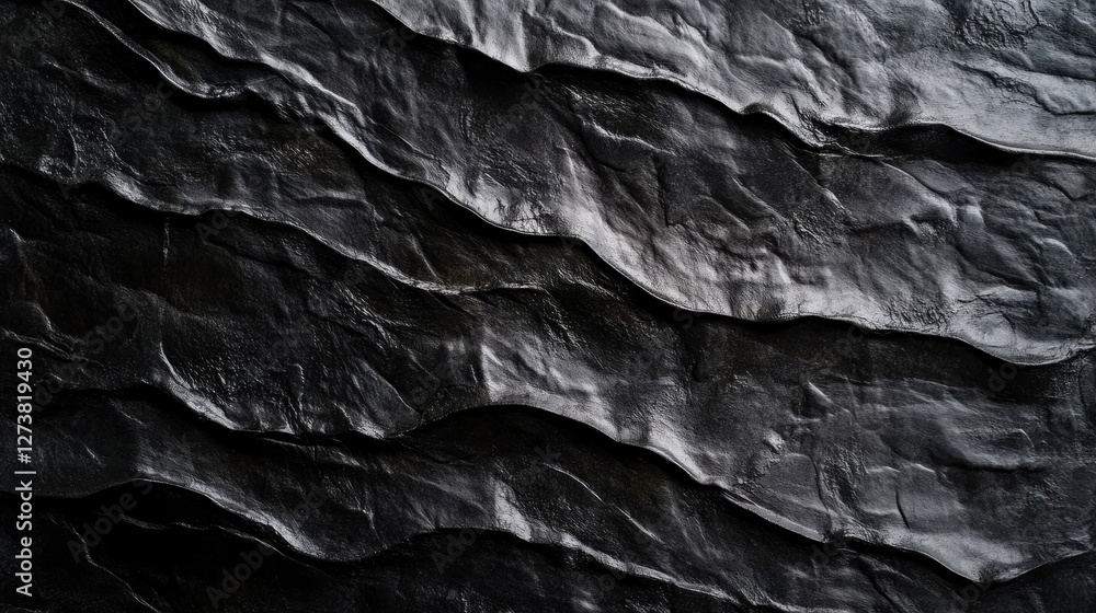 Dark layered rock texture background Dark layered rock texture background