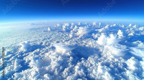 blue sky with clouds