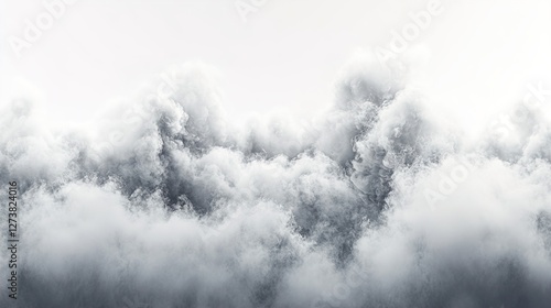 fog in the mountains
