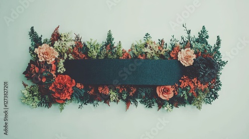 The lettering on festive ribbons for Cinco de Mayo, isolated on a white transparent background, observes Mexico's victory on the fifth of May in photo