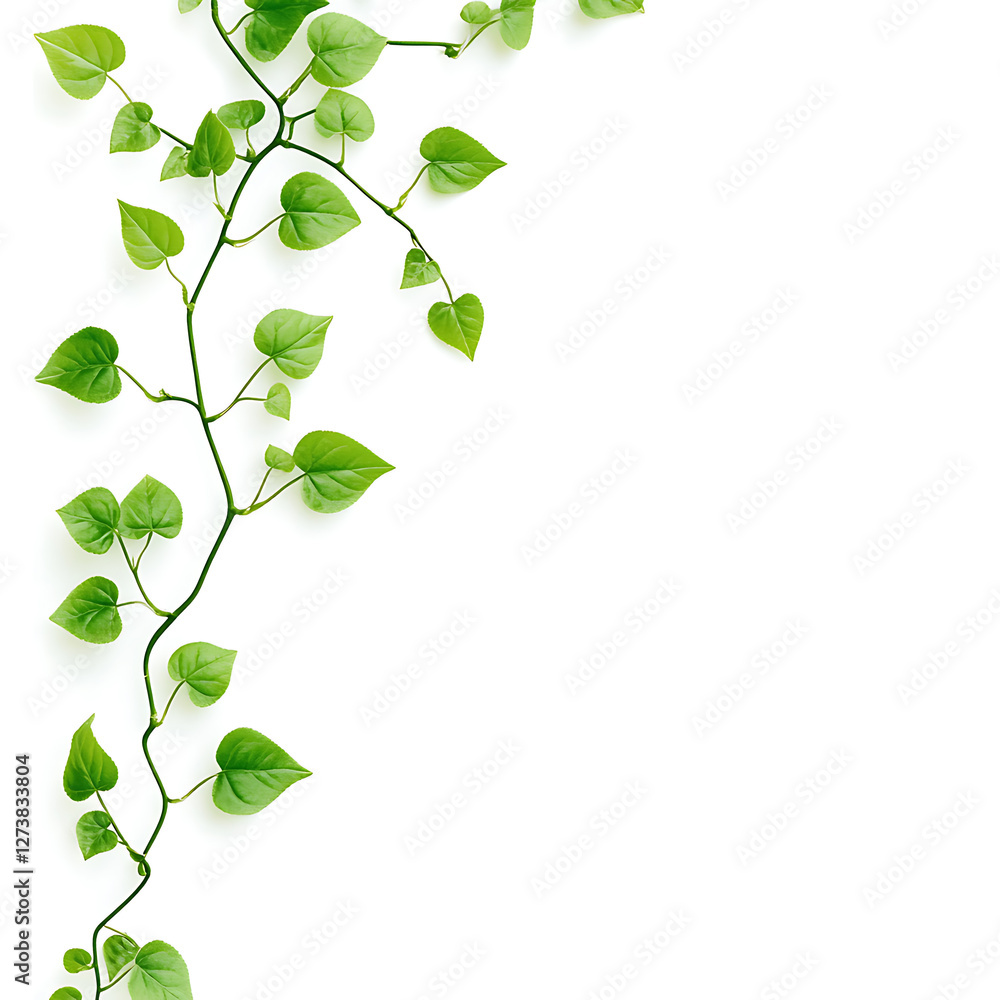 Obraz premium flowers and leaves in pictures illustrator2D