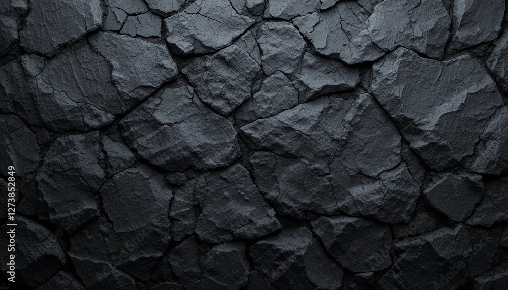 Fototapeta premium Digital artwork cracked stone background