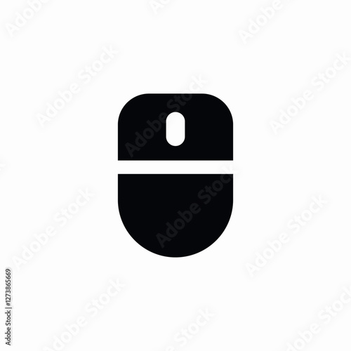 wireless mouse icon sign vector