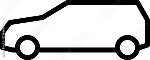 wagon car icon