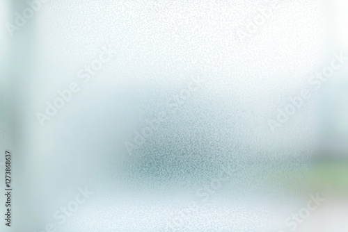 Abstract frosted window glass creates a calming and serene atmosphere with diffused lighting effects