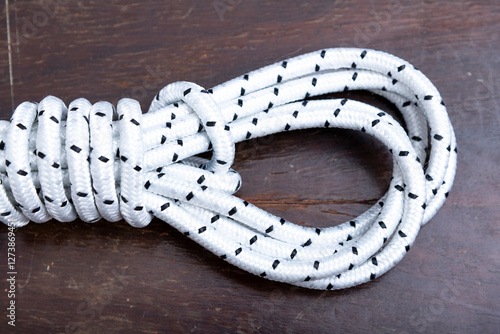 Obraz na płótnie Abstract nylon rope pattern texture w salonie