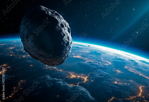 El asteroide 2024 YR4 se dirige hacia la tierra.