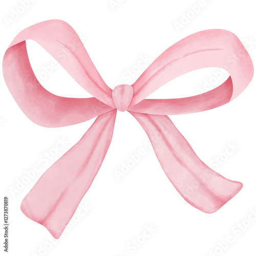 pink ribbon bow