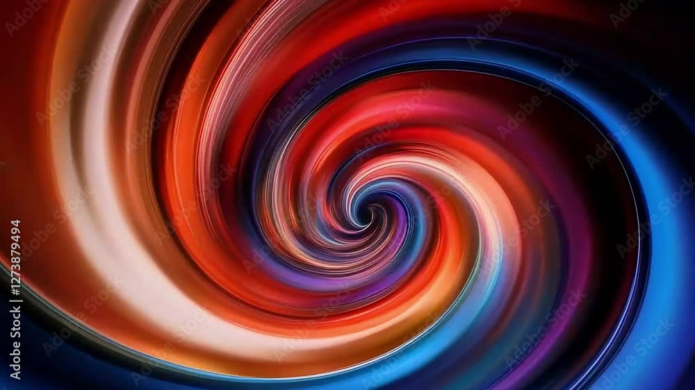 Colorful Abstract Swirl Motion Video Colorful Abstract Swirl Motion Video