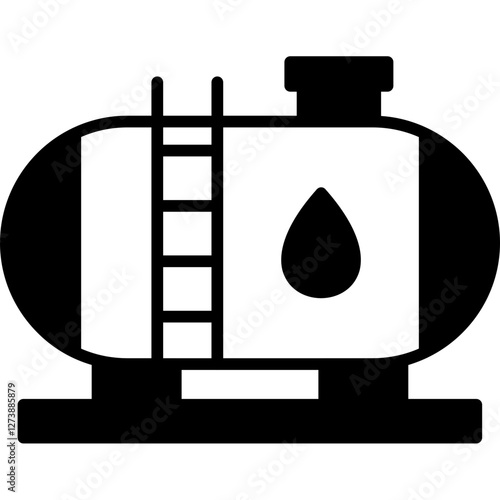 Oil Tank Icon