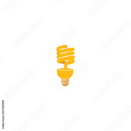 simple light bulb logo design template