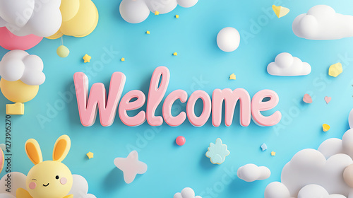 Welcome Slide - Great for children's presentations