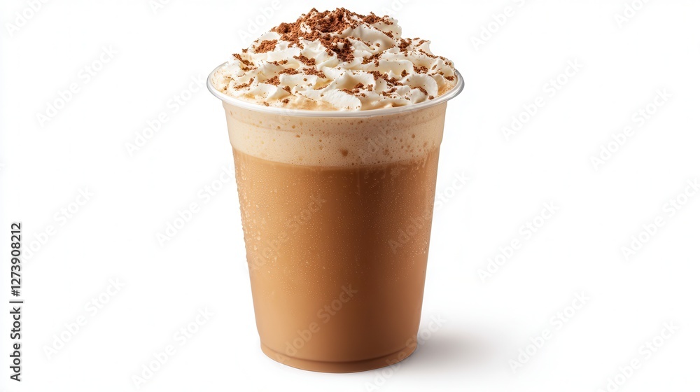 A delightful cup of coffee topped with creamy whipped cream and sprinkled with rich chocolate, perfect for a sweet indulgence. A delightful cup of coffee topped with creamy whipped cream and sprinkled with rich chocolate, perfect for a sweet indulgence.