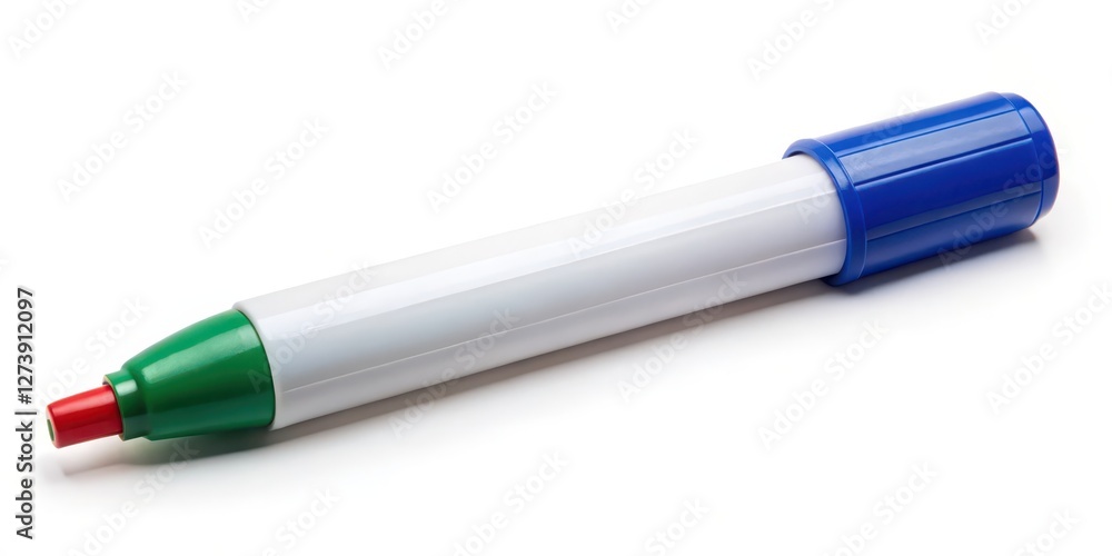 Whiteboard Marker, Isolated on White Background Whiteboard Marker, Isolated on White Background