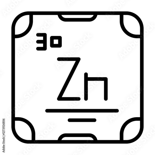 Zinc Icon