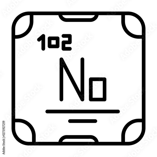 Nobelium Icon