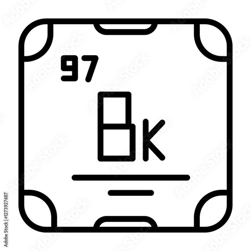 Berkelium Icon