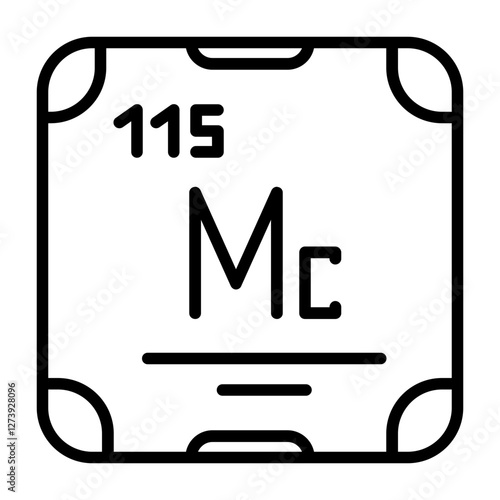 Moscovium Icon