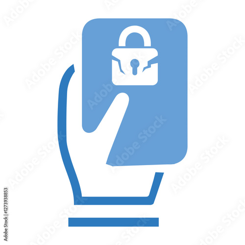 Data Breach Warning & Penalty Icon