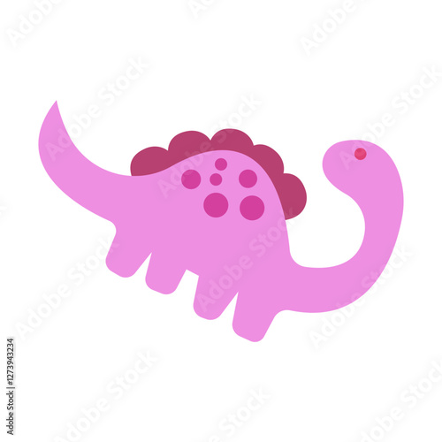 Cute Cartoon Dinosaurus