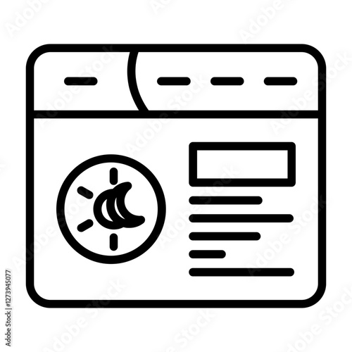 Dark Mode Icon