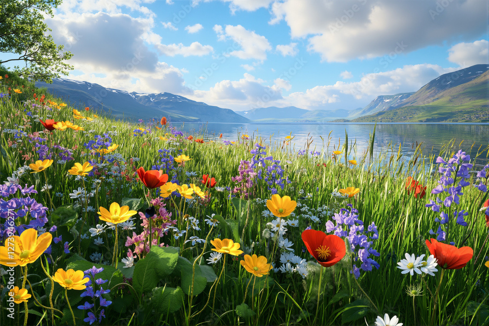 Fototapeta premium Field of Wildflowers
