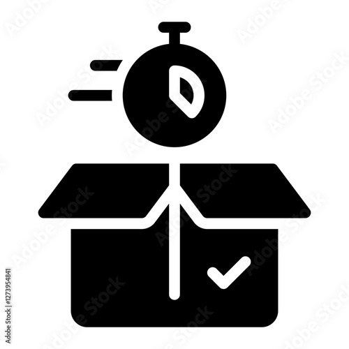 fulfillment glyph icon