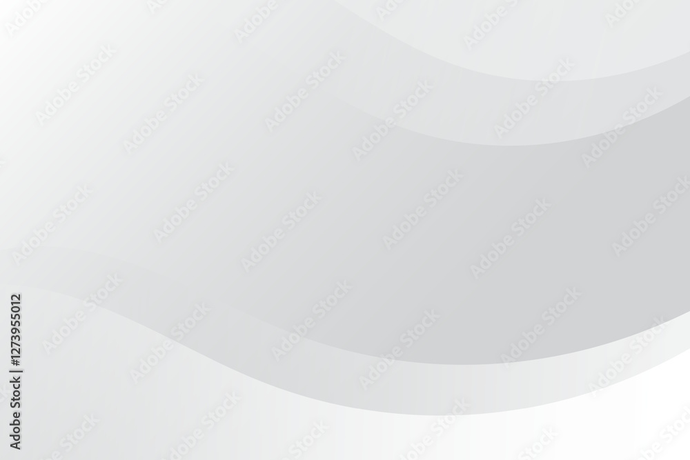 Abstract background white and gray with wave effects. Modern abstract design concept for templates. Vector illustration Abstract background white and gray with wave effects. Modern abstract design concept for templates. Vector illustration