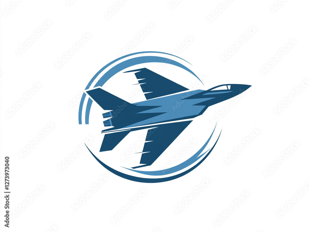 A stylized illustration of a fighter jet, set against a solid background with a circle behind it, emphasizing the aircraft's sleek design. A stylized illustration of a fighter jet, set against a solid background with a circle behind it, emphasizing the aircraft's sleek design.