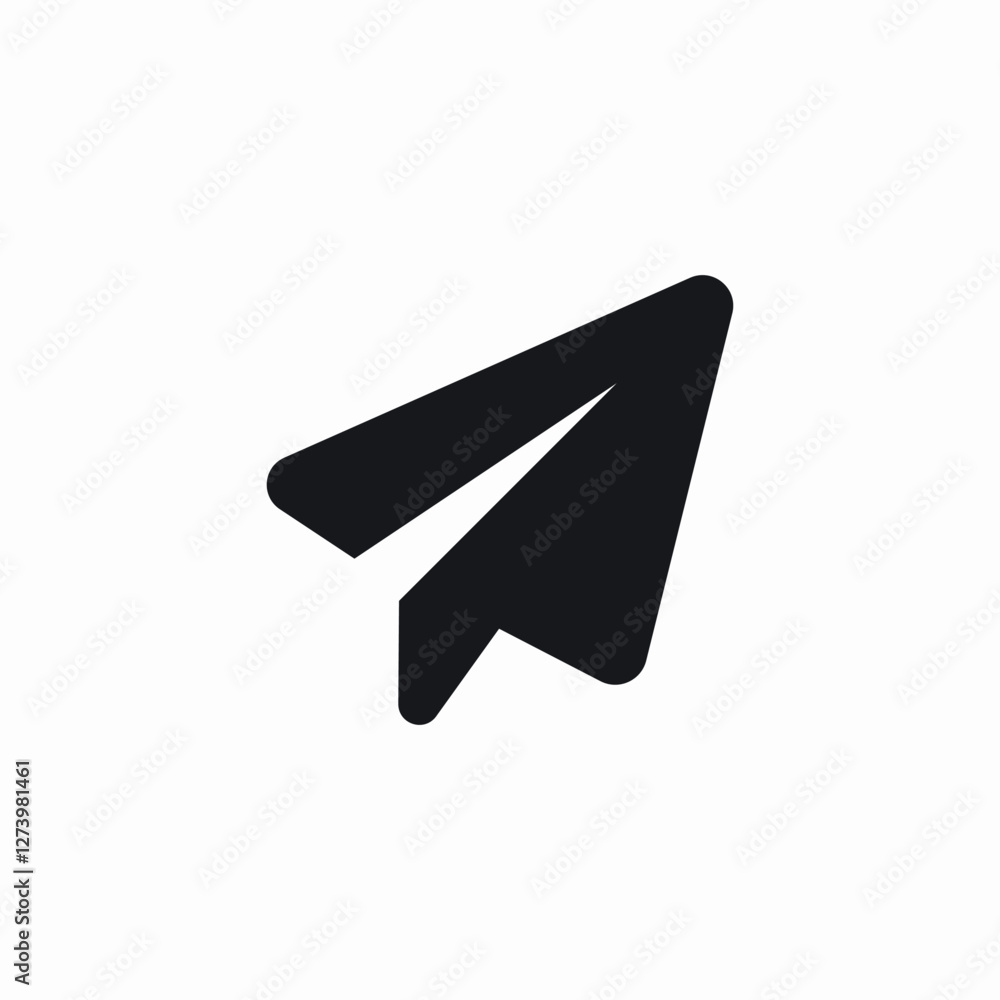 message shuttle icon sign vector message shuttle icon sign vector