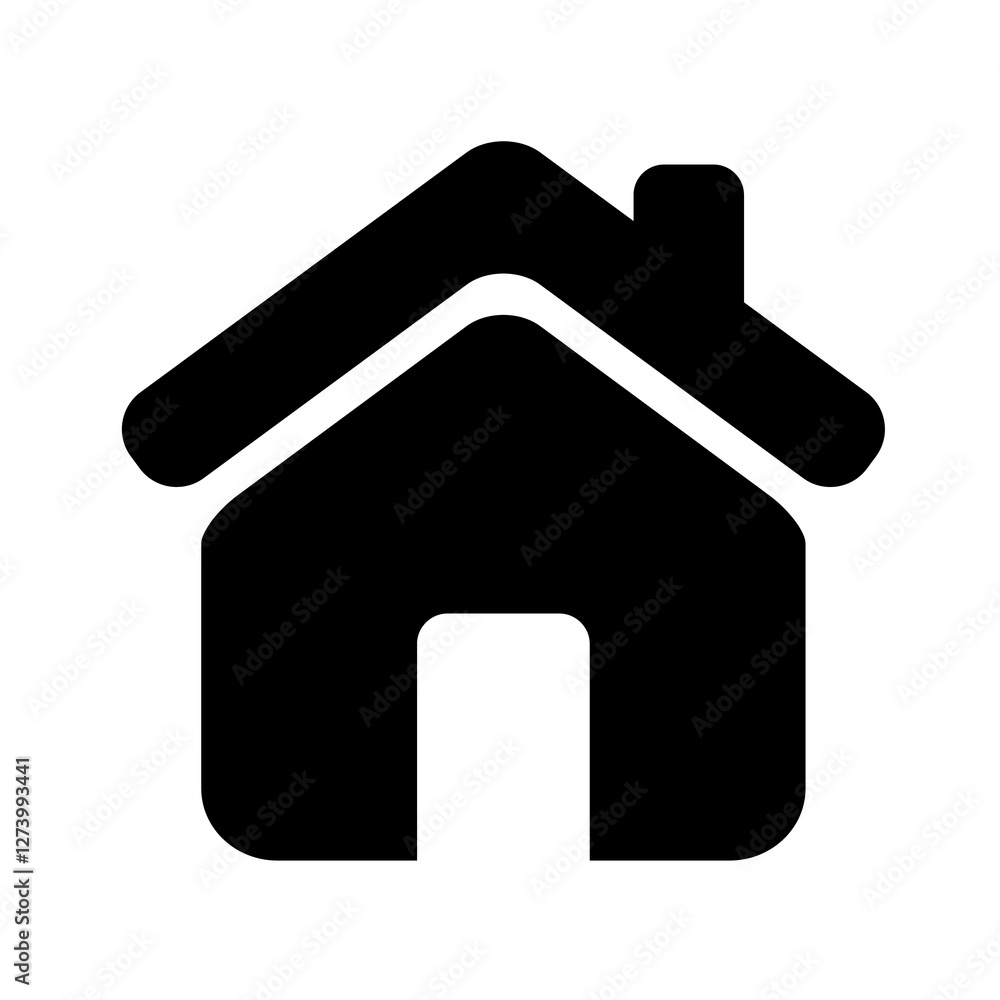home icon on a white background home icon on a white background