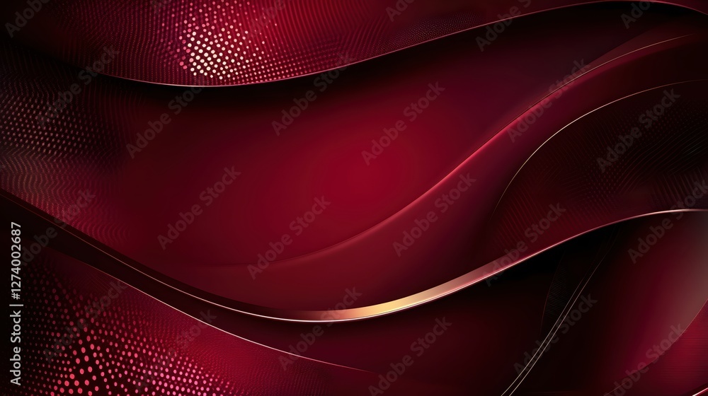 Elegant crimson abstract background with flowing lines and subtle texture for modern design Elegant crimson abstract background with flowing lines and subtle texture for modern design