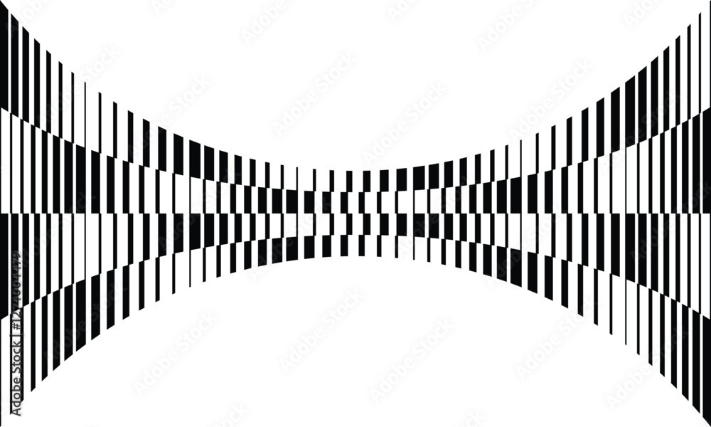 abstract black thin to thick bulge line pattern suitable for background. abstract black thin to thick bulge line pattern suitable for background.