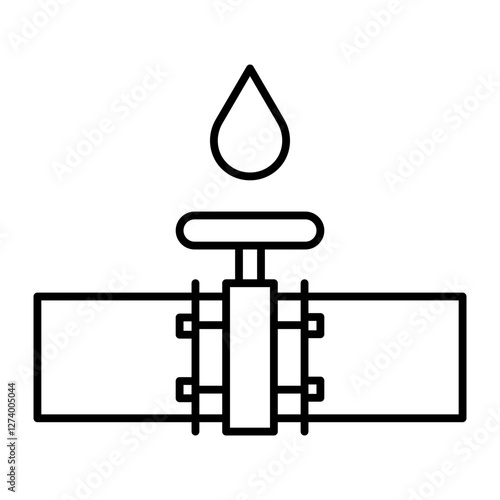 Water valve icon