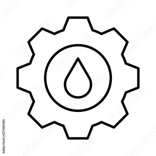 Water treatment system icon