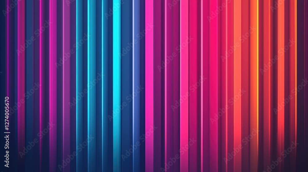 A vibrant gradient of vertical stripes in blue, pink, and orange hues creates a dynamic and modern visual effect. A vibrant gradient of vertical stripes in blue, pink, and orange hues creates a dynamic and modern visual effect.