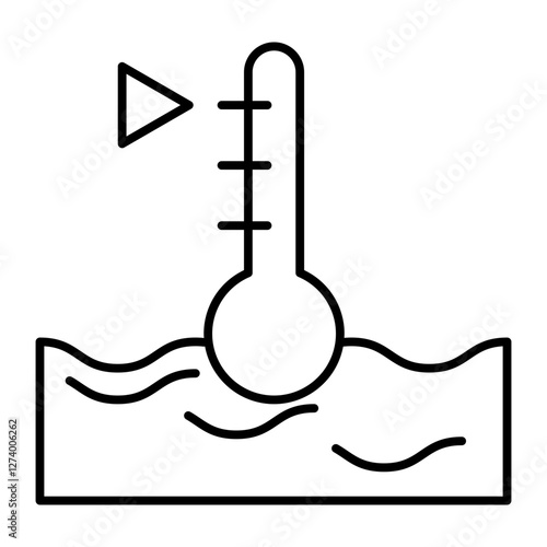 Hot water indicator icon