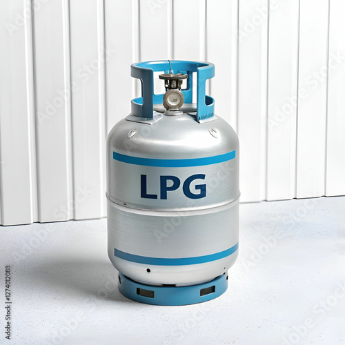Gas tank for LPG (liquefied petroleum gas).