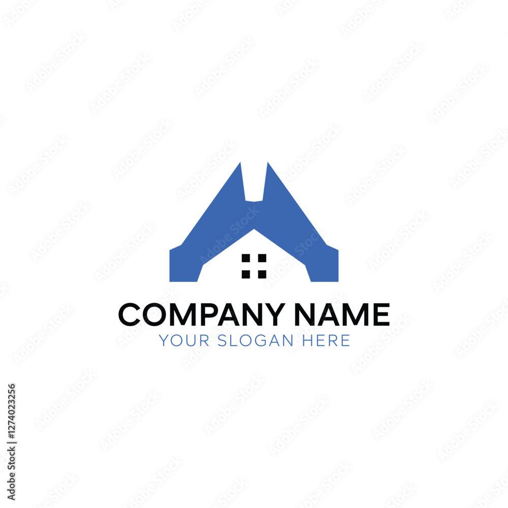 letter a construction logo design template letter a construction logo design template