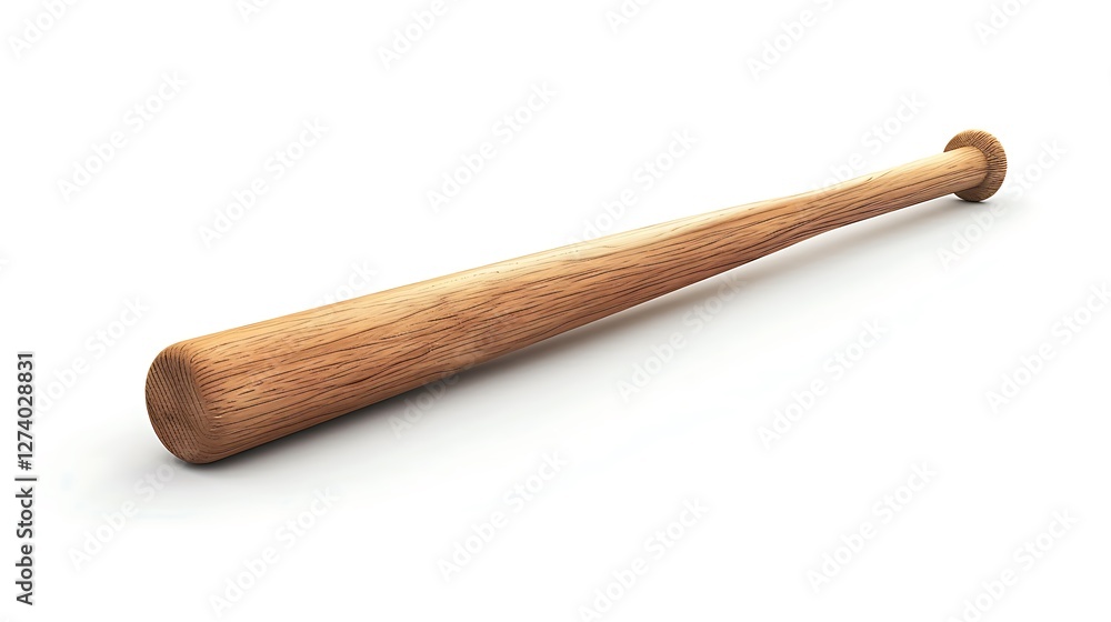 Baseball bat isolated on white background Baseball bat isolated on white background