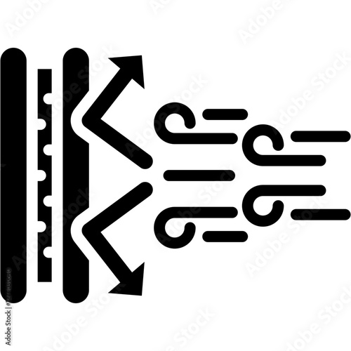 Windproof Fabric Icon