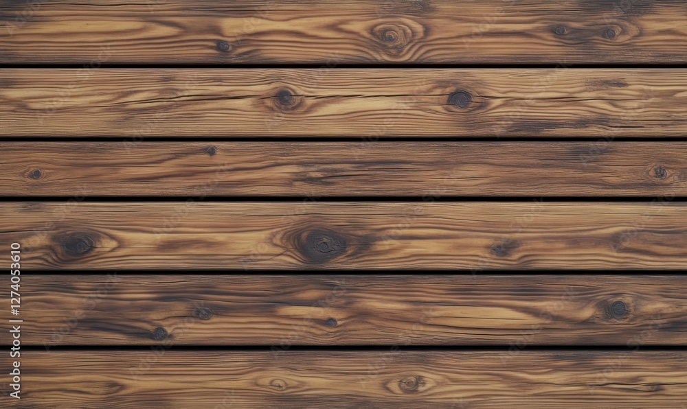 Close-up view of a rustic wooden plank surface showcasing rich textures and natural patterns Close-up view of a rustic wooden plank surface showcasing rich textures and natural patterns