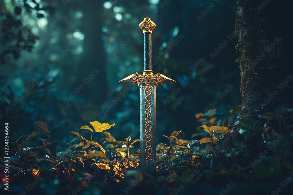 Naklejka premium Rim lighting highlights the edge of an axe with the use of rim lighting