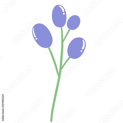 Purple flower 