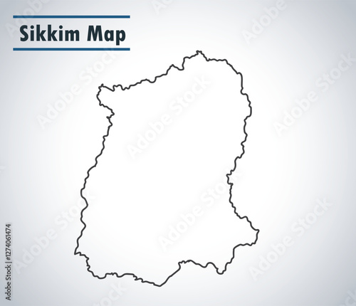 Sikkim Map Exploring the Land of Pristine Mountains and Vibrant Culture