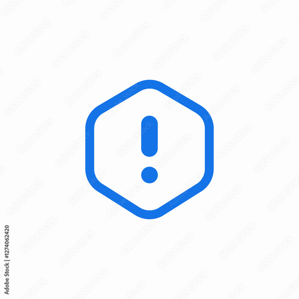 exclamation mark warning icon sign vector exclamation mark warning icon sign vector