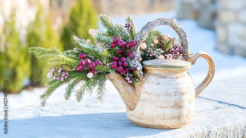 Nature's teapot beauty